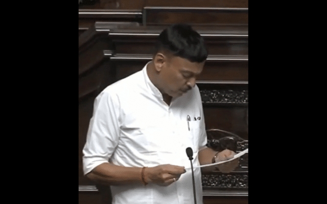 Rajesh Naik takes oath