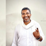 Mangaluru North Constituency Congress candidate Inayat Ali polling