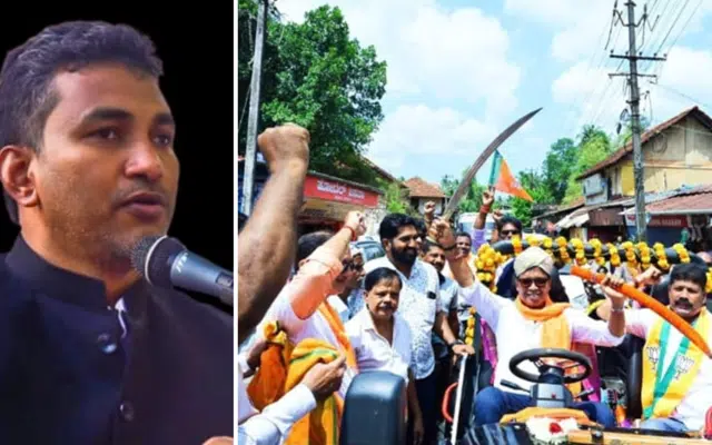 Head-to-head demonstration by MLAs during Vijayotsava: Inayat Ali demands action