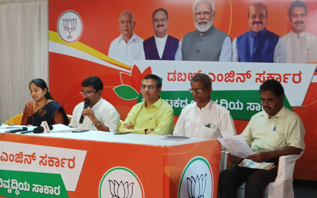 BJP's victory is essential for the chariot of development to move forward: Krishnappa Poojary