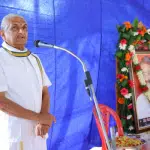 Puttur District Sanghachalak Kodamannu Kanthappa Shetty pays homage to him