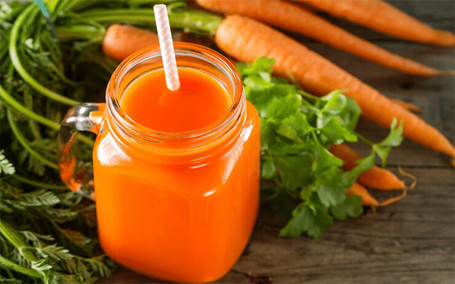 Drink carrot juice to stay healthy