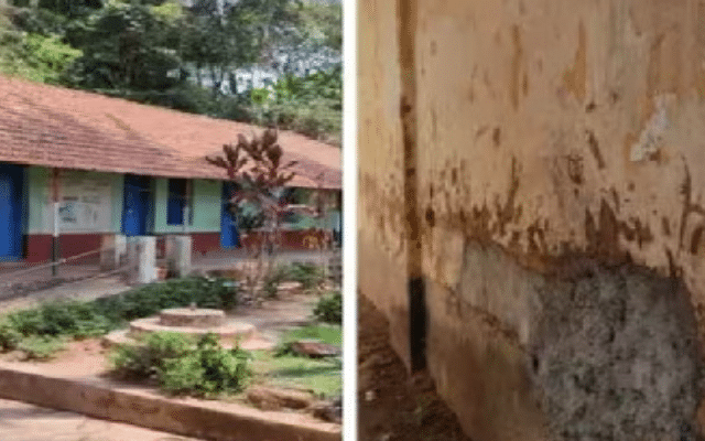 Government school in danger of collapsing