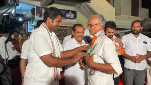 Former President of Machina Gram Panchayat joins Congress after quitting BJP