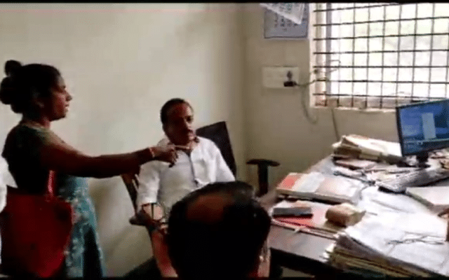 Puttur MLA issues stern warning to govt official for harassing woman for not giving documents