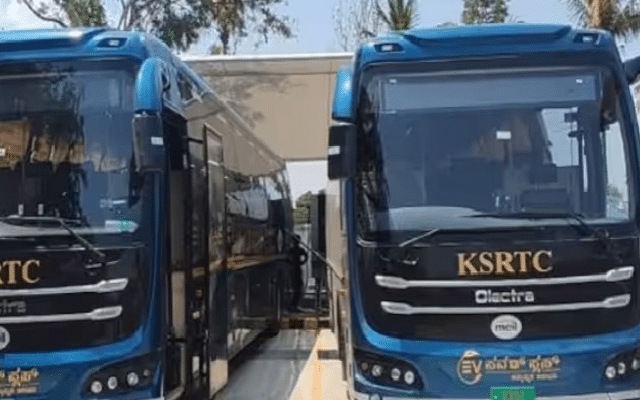 6 electric buses from Chikmagalur to Bengaluru launched