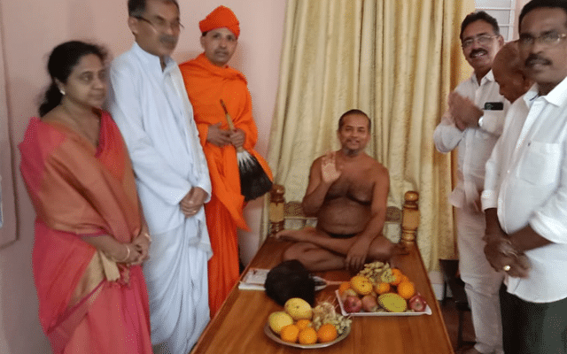 Mudubidiri Bhattarakashree participated in Arahantgiri Panch Kalyana