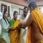 Newly elected MLA Ashok Kumar Rai visits Puttur Sri Mahalingeshwara Temple