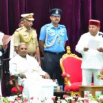 KNR takes oath as minister
