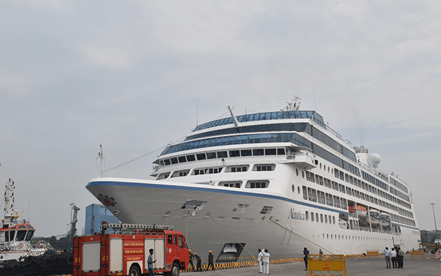 Mangaluru: The last luxury tourist ship of the season arrives at The Natika NMPA