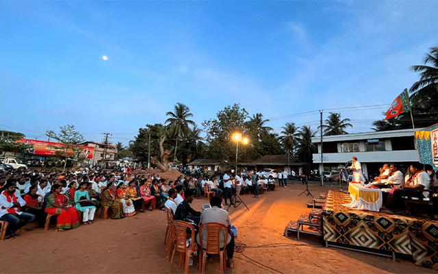 Udupi: BJP holds 'massive public meeting' in Thenkanidiyur