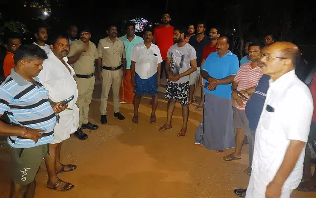 Kundapur: Officials visit the spot due to mysterious stench