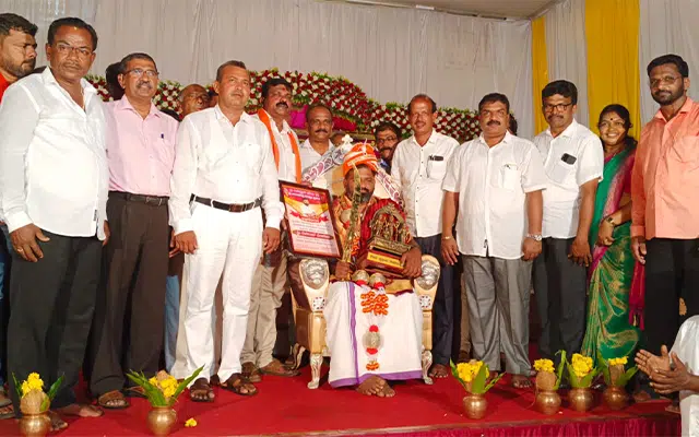Byndoor Ramkshatriya Samaj felicitates MLA Gururaj Gantihole
