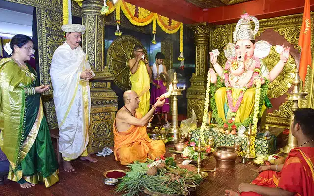 Inauguration of Ganeshotsav programme of Banthara Matru Sangha