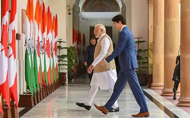 India asks Canadian diplomats to leave the country within five days