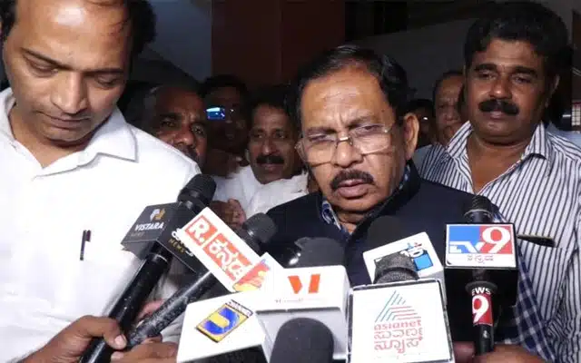 When there is a change of Chief Minister, the High Command decides: G. Parameshwarto english