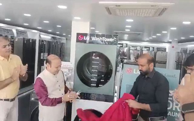 Special washing machine launched in Hubballi